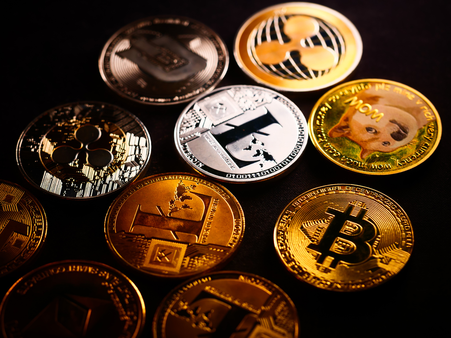 Various Crypto Coins 